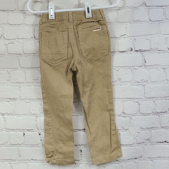 Hudson Jeans Kids Tan Khaki Skinny Jegging Casual Pant Toddler Girl 3T Stretch - Picture 6 of 8